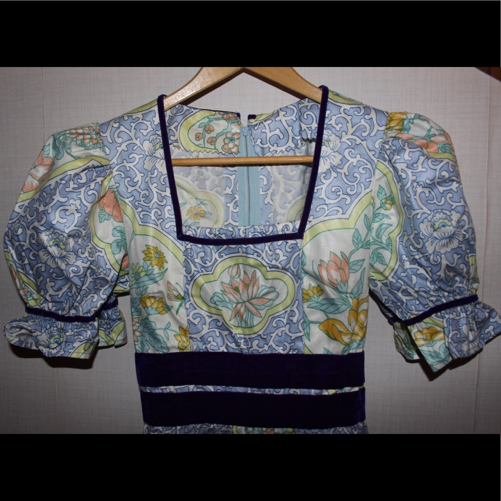 Homemade Vintage Maxi Dress